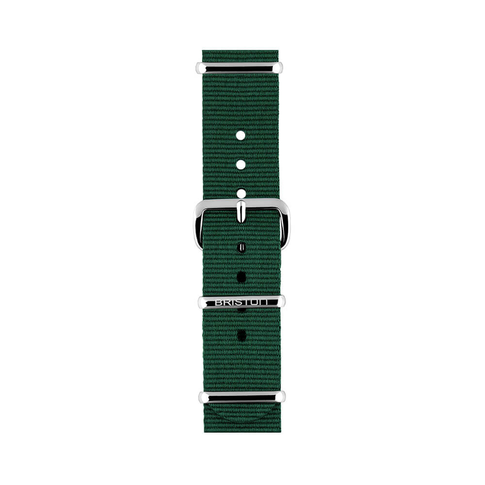 briston-bracelet-type-nato-vert-anglais-18-mm image 1