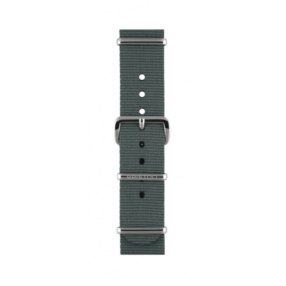 briston-bracelet-type-nato-18-mm-gris image 1