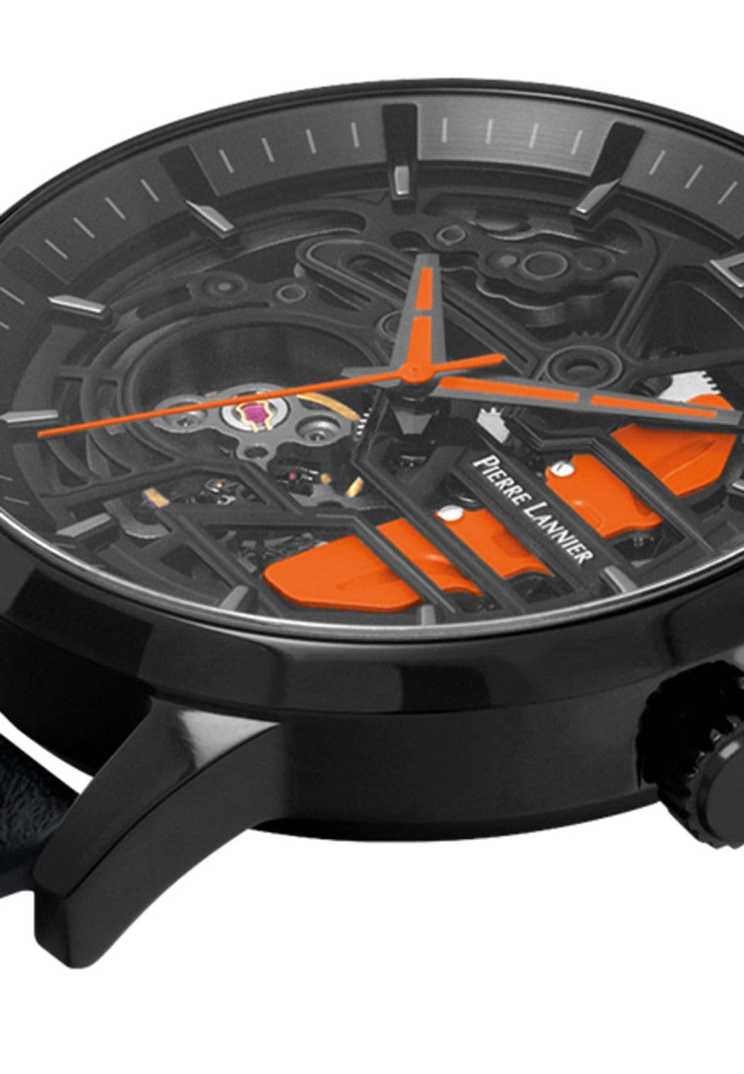 pierre-lannier-paddock-montre-automatique-43-mm-acier-inoxydable-5-atm-2 image 5