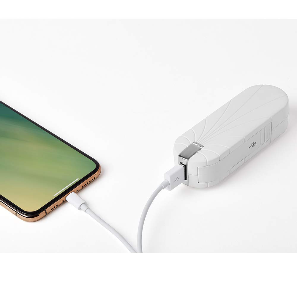 lexon-bali-powerbank-3000-mah-blanche-c-bles-int-gr-s-usb-c-usb image 5