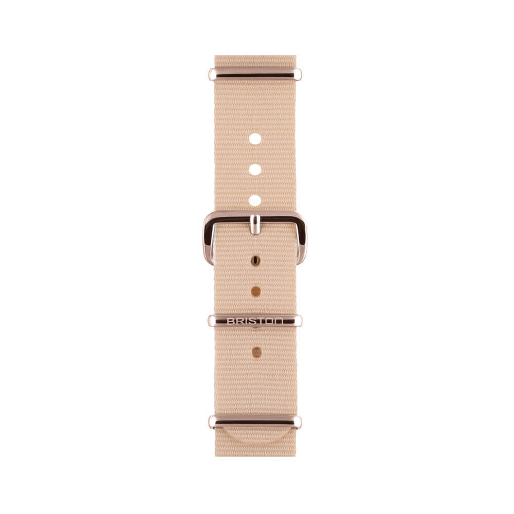 briston-clubmaster-classic-bracelet-type-nato-18-mm-terracotta-nude image 2