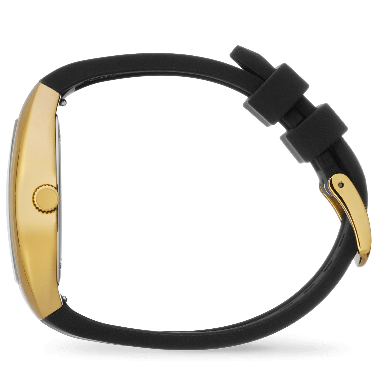 ice-watch-ice-dome-metal-black-gold-montre-femme-silicone-noir-et-dor image 3