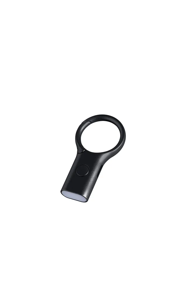 lexon-nomaday-light-porte-cl-s-mousqueton-noir-torche-led image 1