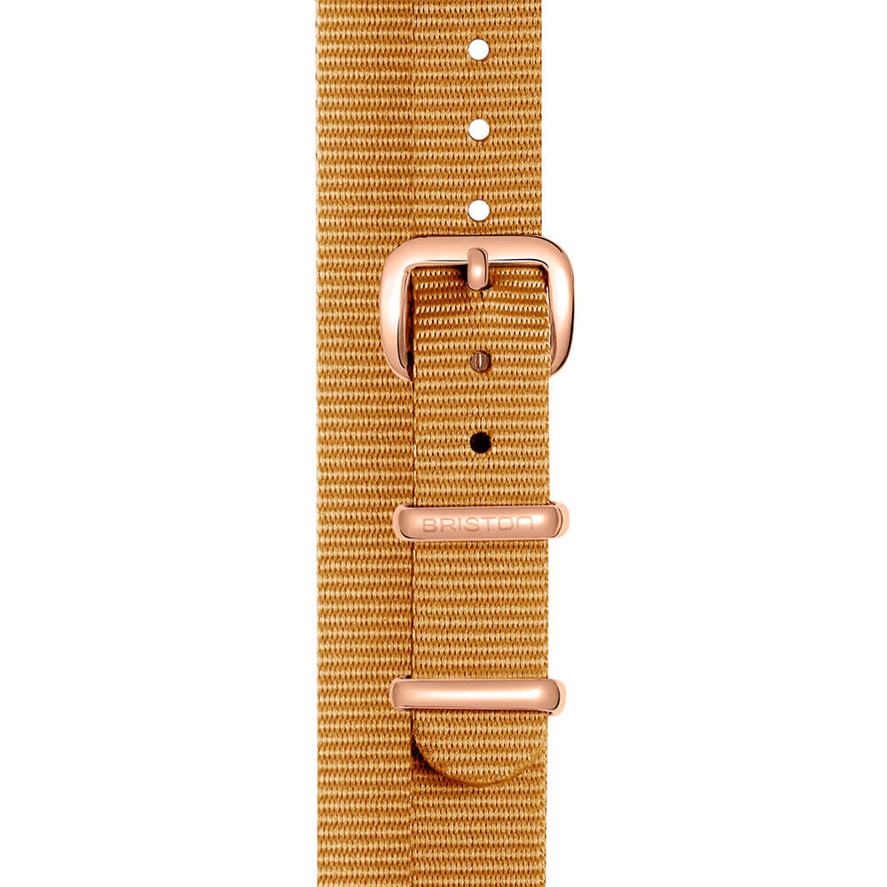 briston-bracelet-type-nato-12-mm-moutarde-clubmaster-lady-2 image 4