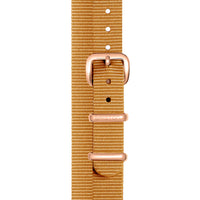 briston-bracelet-type-nato-12-mm-moutarde-clubmaster-lady image 4