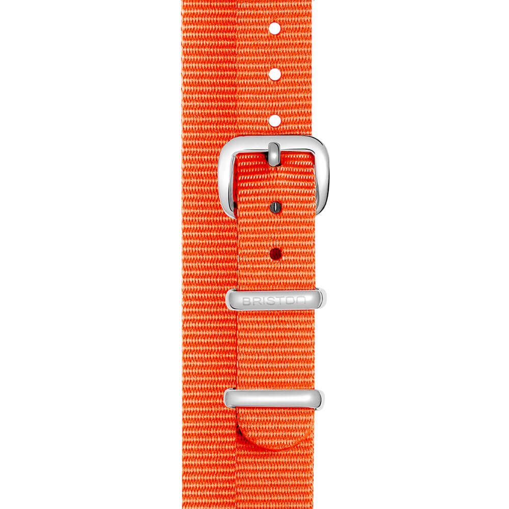 briston-clubmaster-lady-bracelet-type-nato-orange-12-mm image 1