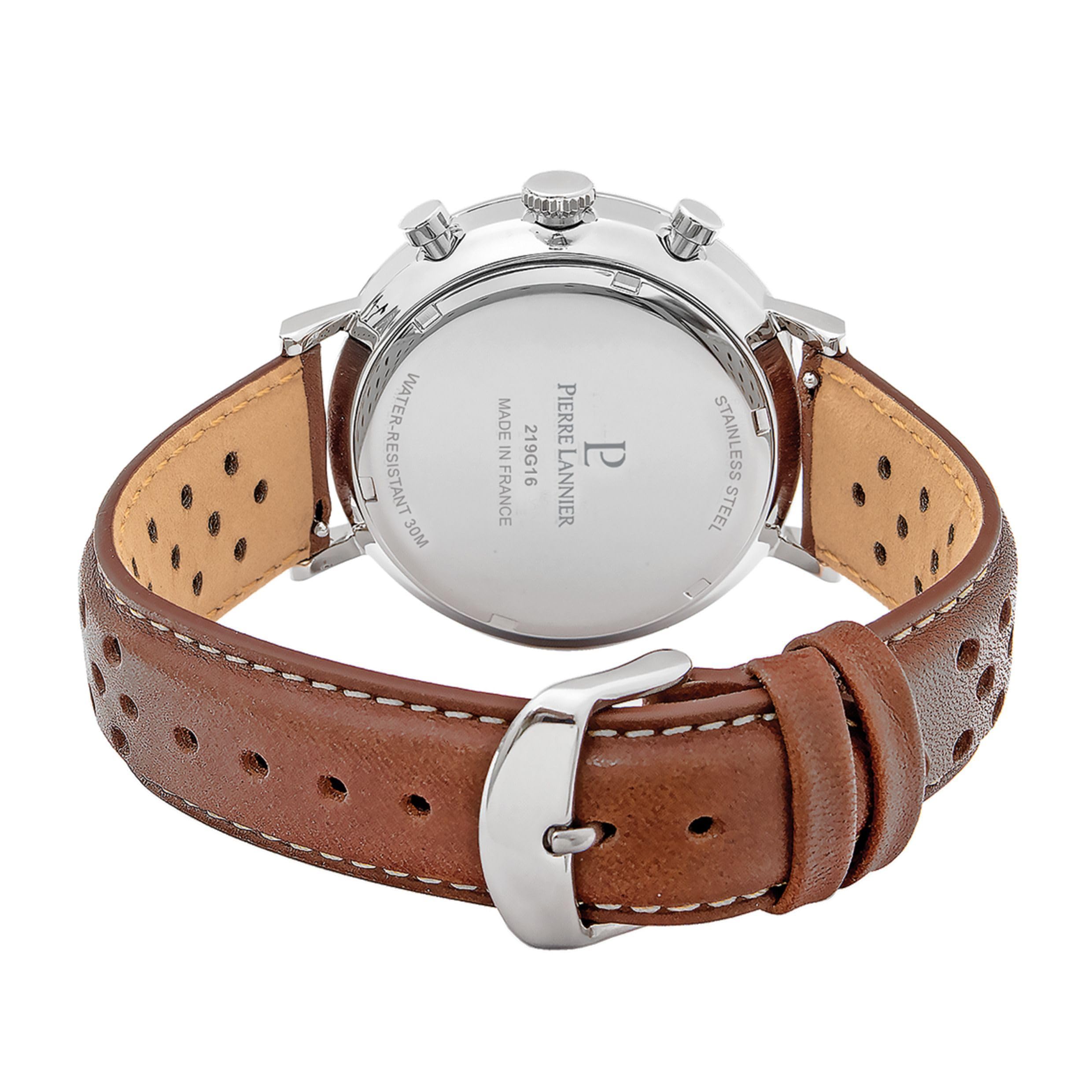 pierre-lannier-baron-chronographe-quartz-43-mm-acier-inoxydable-5-atm image 4