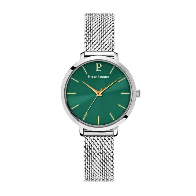 pierre-lannier-chouquette-montre-quartz-30-mm-acier-inoxydable-3-atm image 1