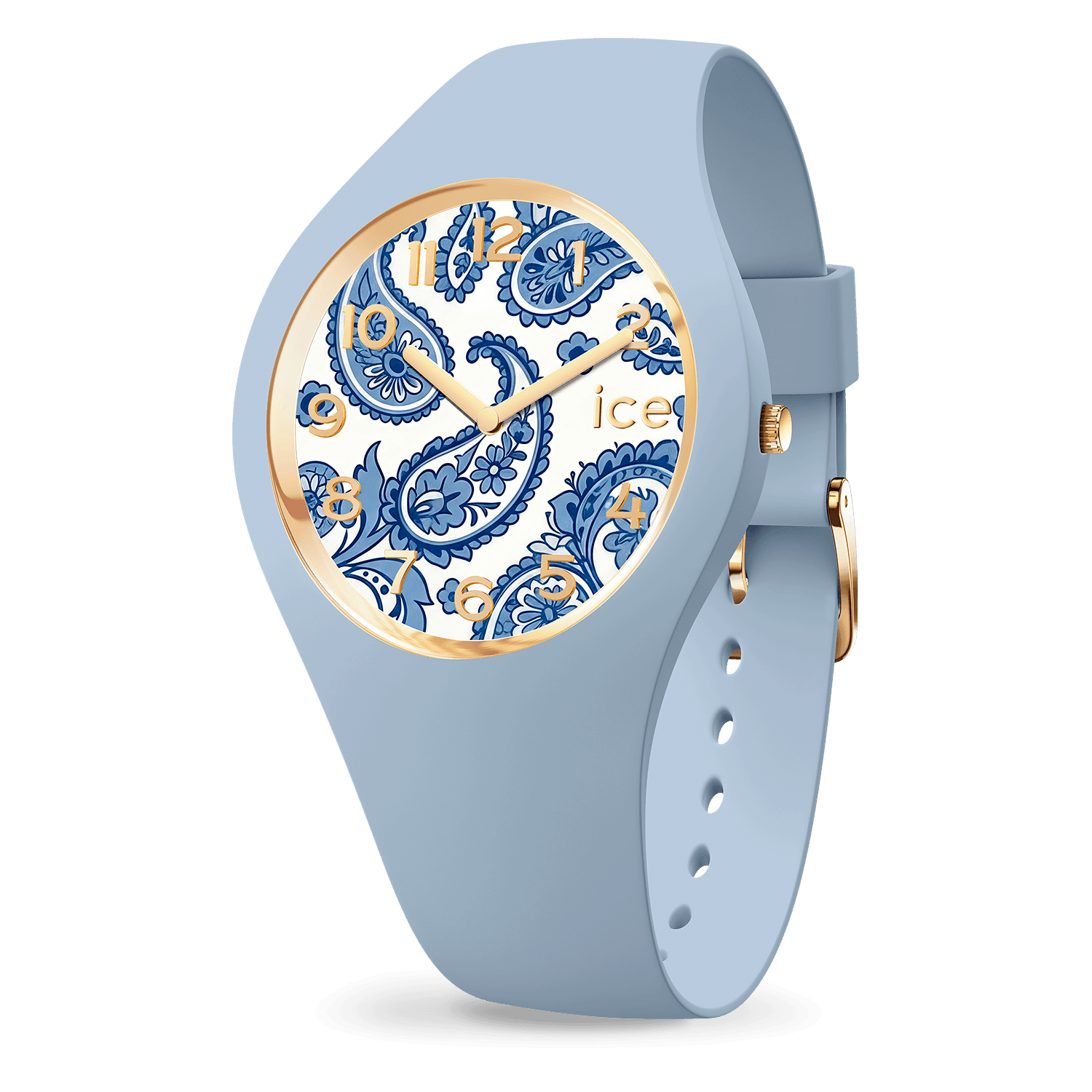 ice-watch-ice-flower-montre-blue-aura-florale-bleu-pastel image 1
