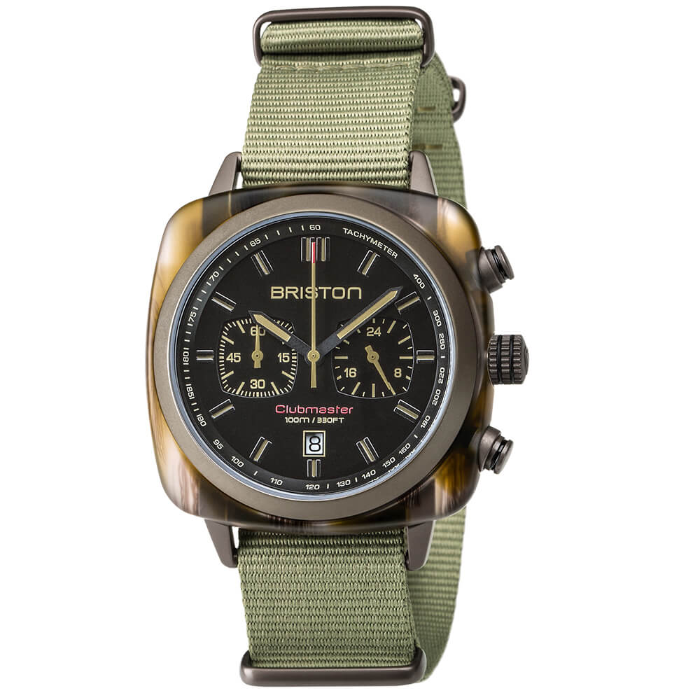 briston-clubmaster-sport-chrono-jungle-42-mm-quartz image 1