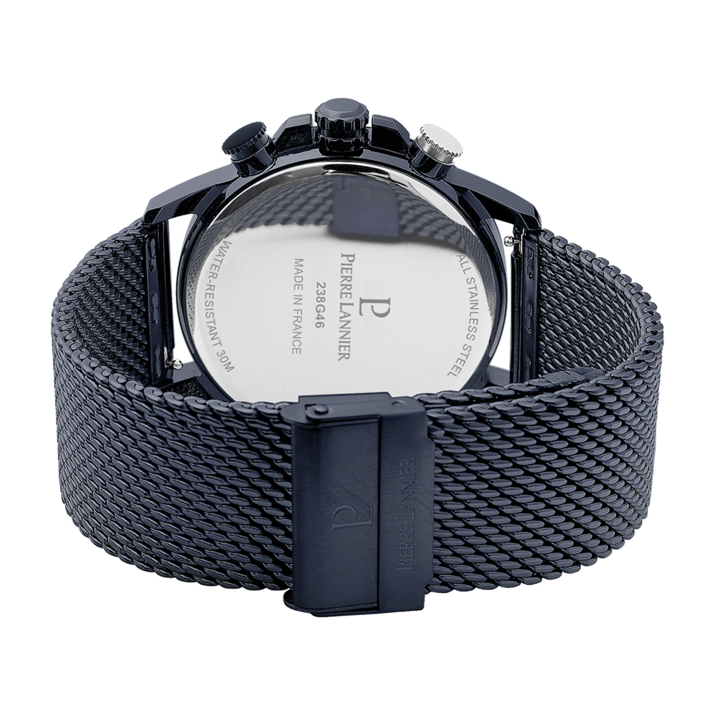 pierre-lannier-sentinelle-chronographe-quartz-44-mm-bleu-acier-5-atm image 4