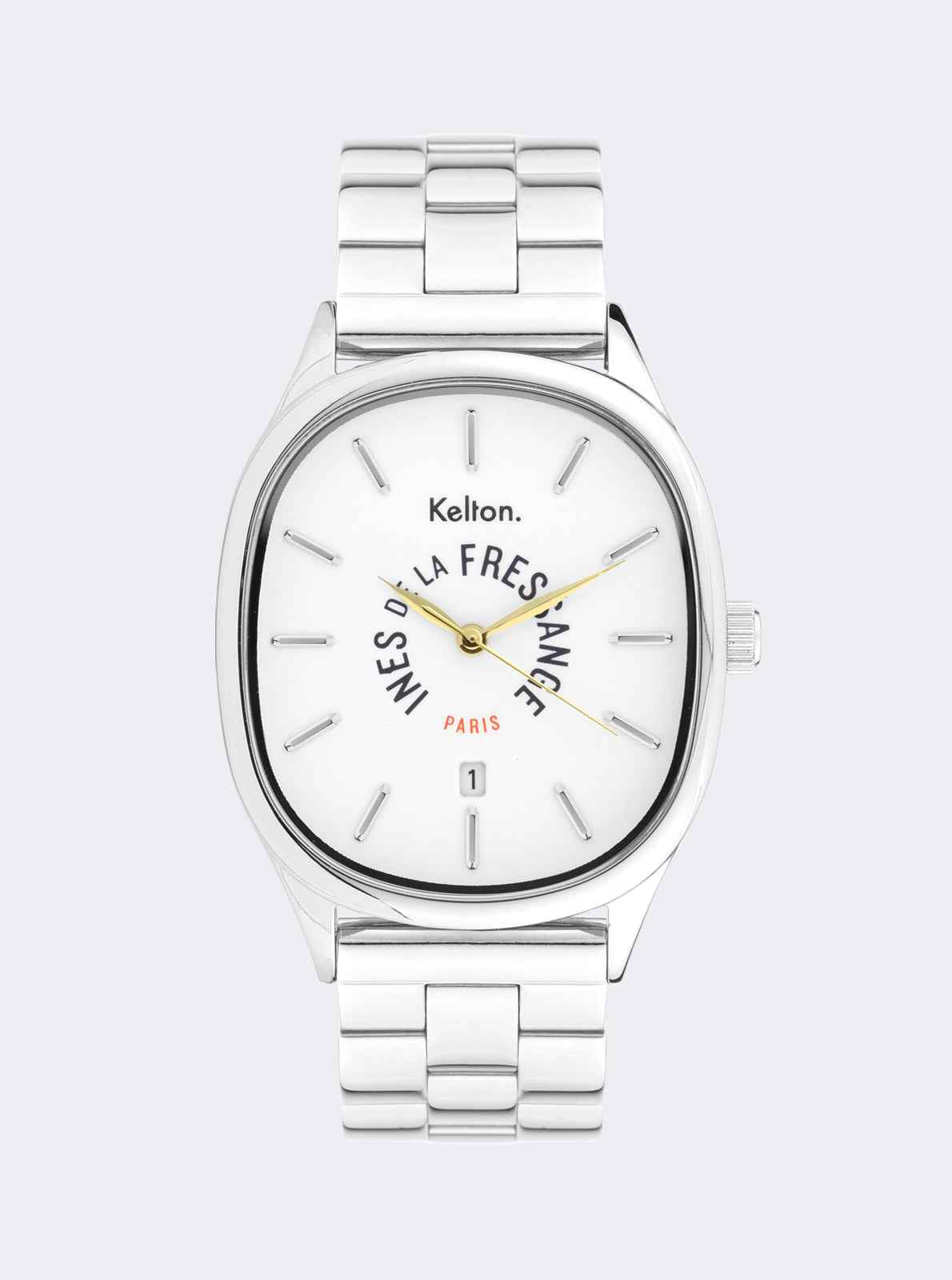 kelton-grande-colorama-silver-x-in-s-de-la-fressange-montre-date image 1