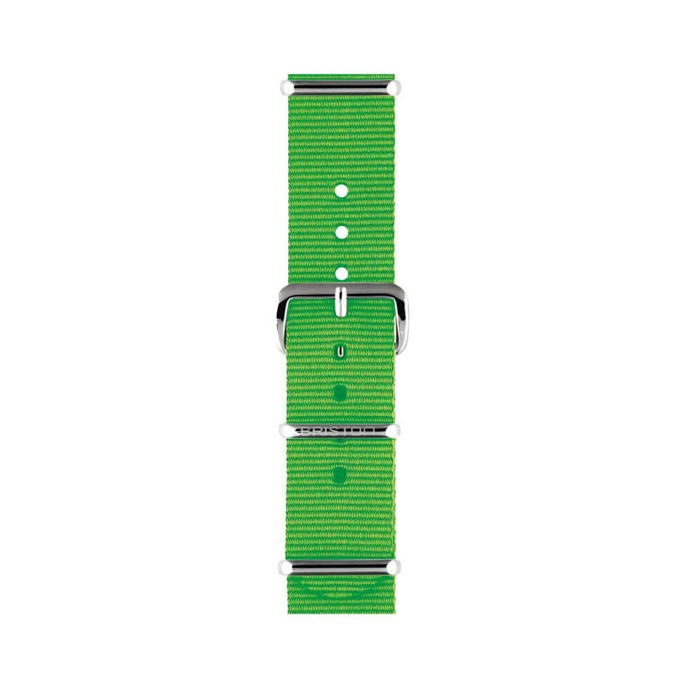 briston-bracelet-type-nato-vert-fluo-18-mm-nylon image 1