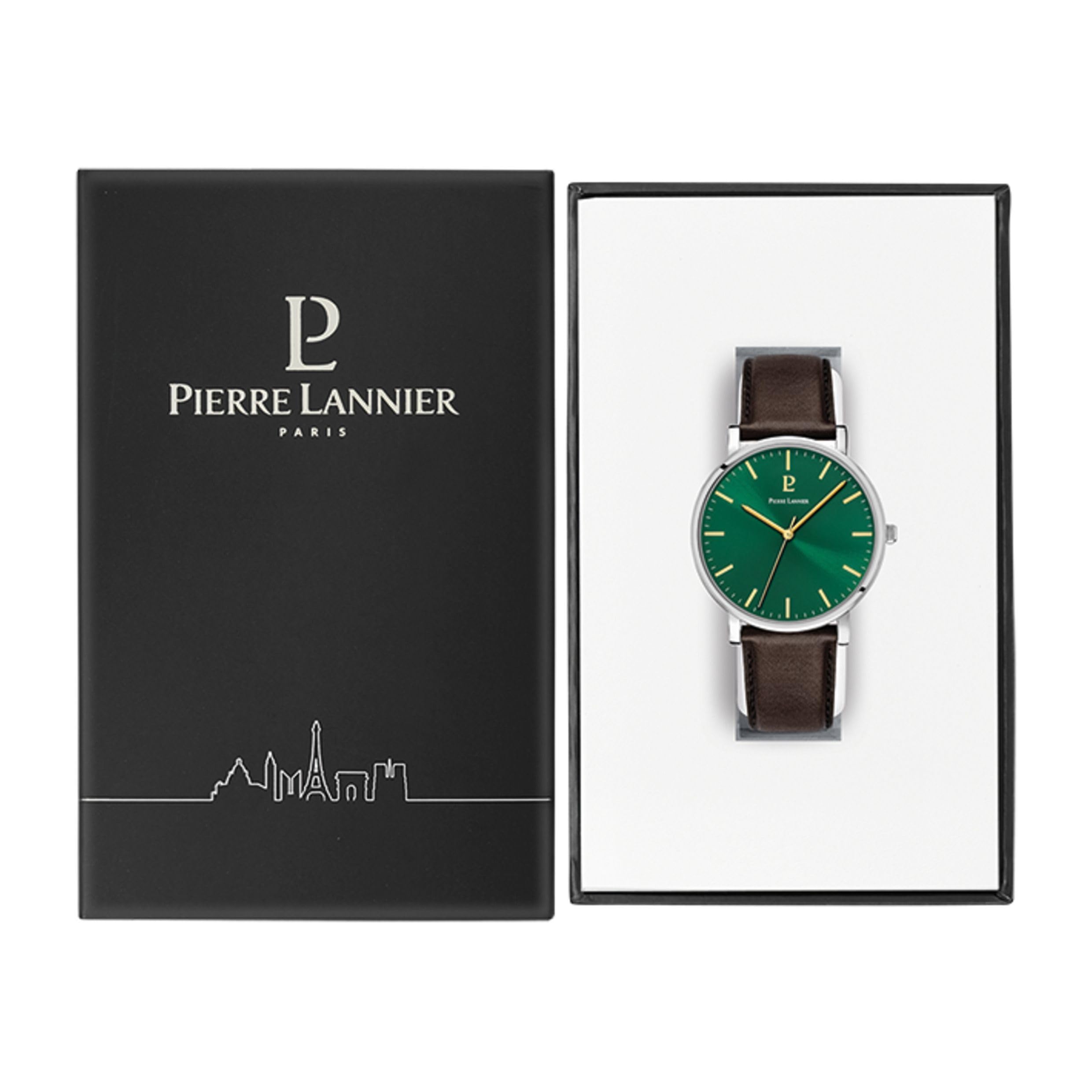 pierre-lannier-essential-40-5-mm-montre-homme-acier-inoxydable-quartz-5-atm image 5