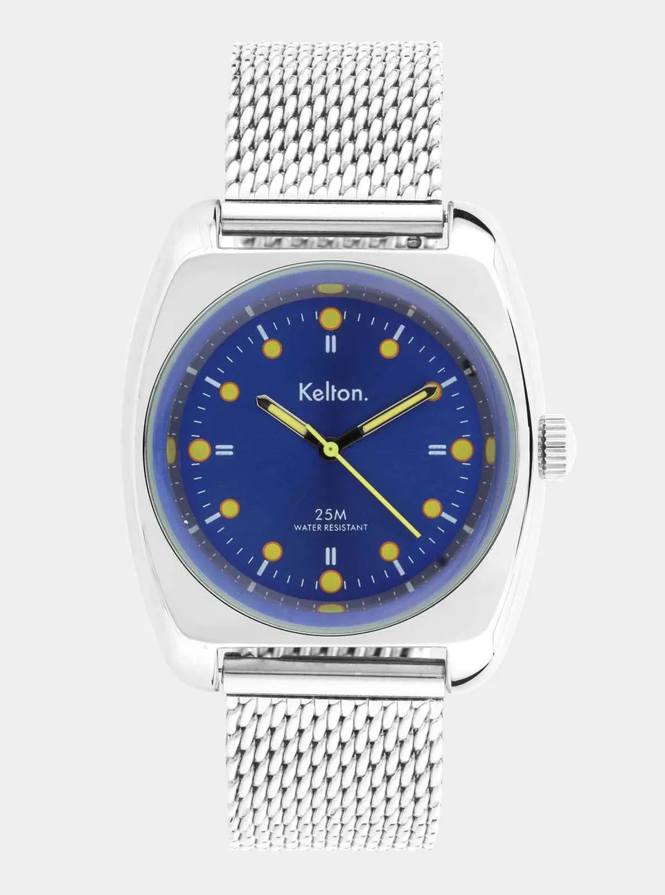 kelton-rc2-bleu-jaune-montre-mesh-acier-316l image 1