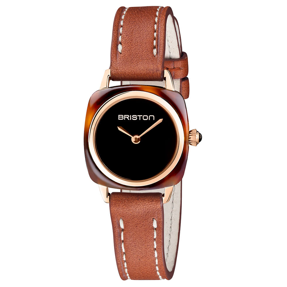 briston-bracelet-cuir-2-brins-12-mm-marron-clubmaster-lady image 5