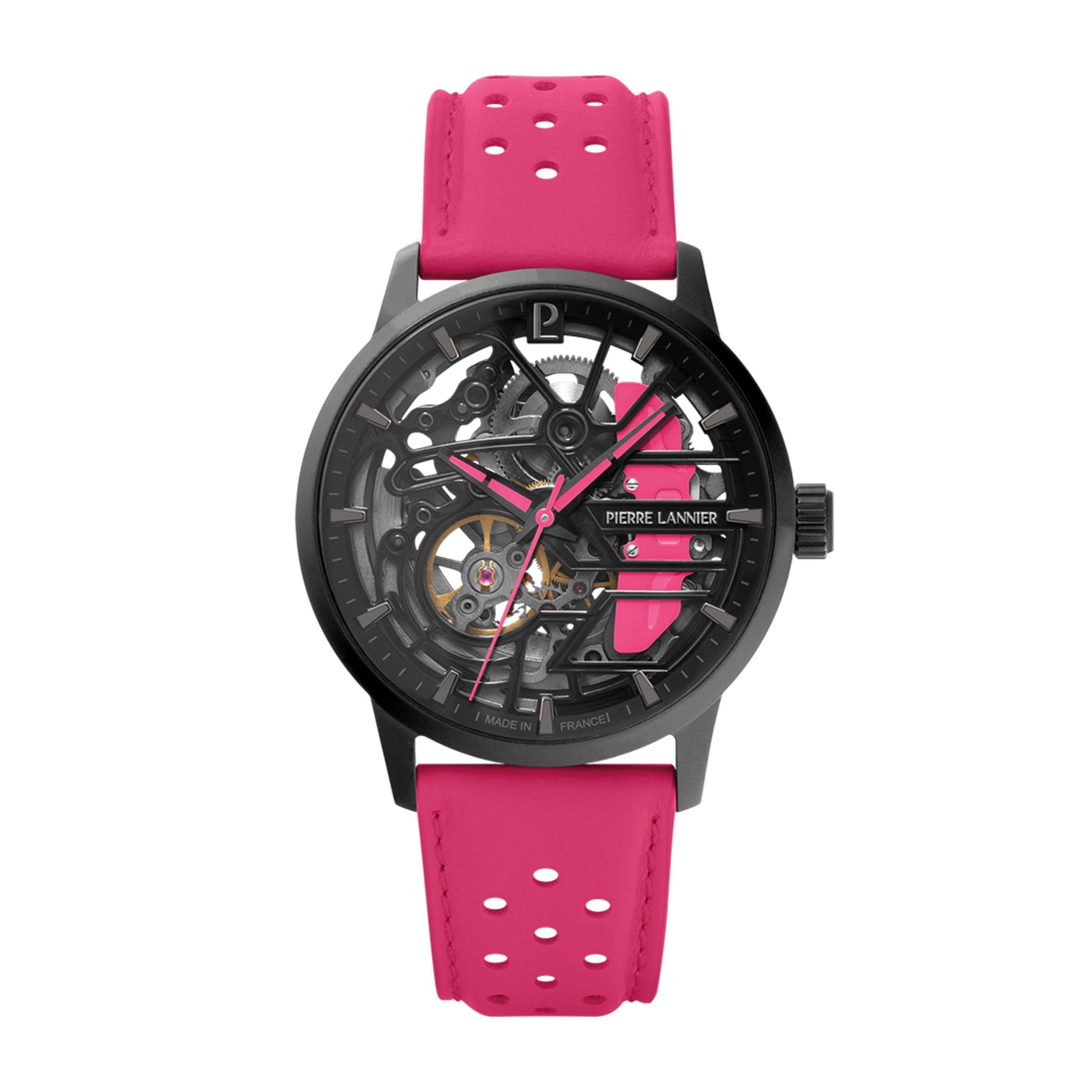 pierre-lannier-paddock-montre-automatique-39-mm-acier-inoxydable-5-atm image 7