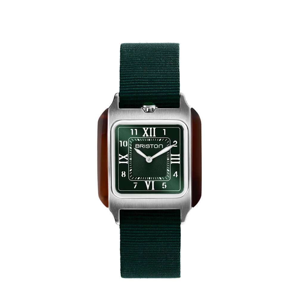 briston-streamliner-kennedy-hm-quartz-30-mm-vert-acier image 1