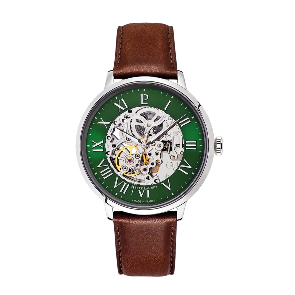 pierre-lannier-automatic-montre-automatique-42-mm-acier-inoxydable-5-atm image 1
