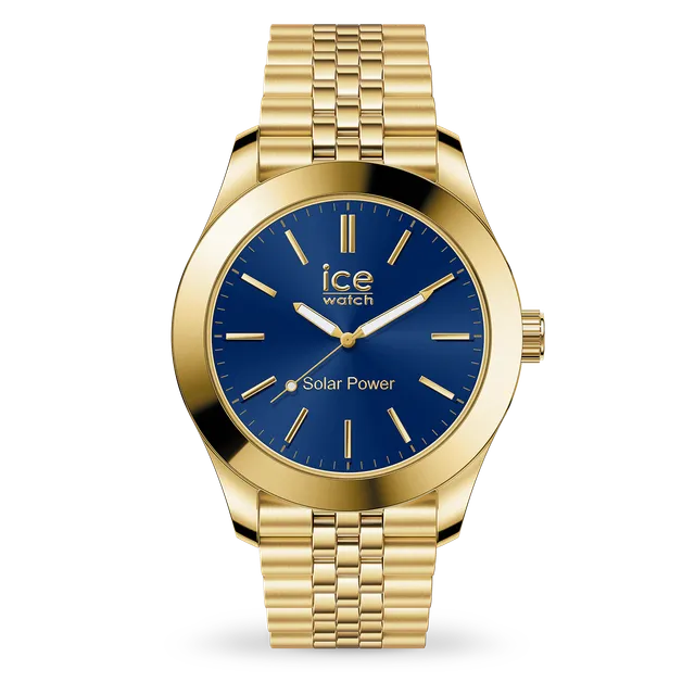 ice-watch-ice-steel-solar-montre-solaire-gold-blue image 1