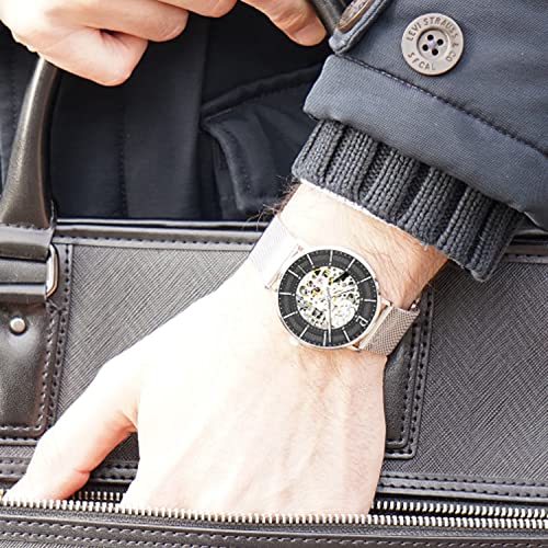 pierre-lannier-gaius-323c131-montre-homme-automatique-acier-milanais-argent-20-m image 6