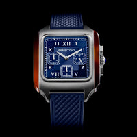 briston-streamliner-kennedy-chrono-acier-38-5-mm-vert image 7