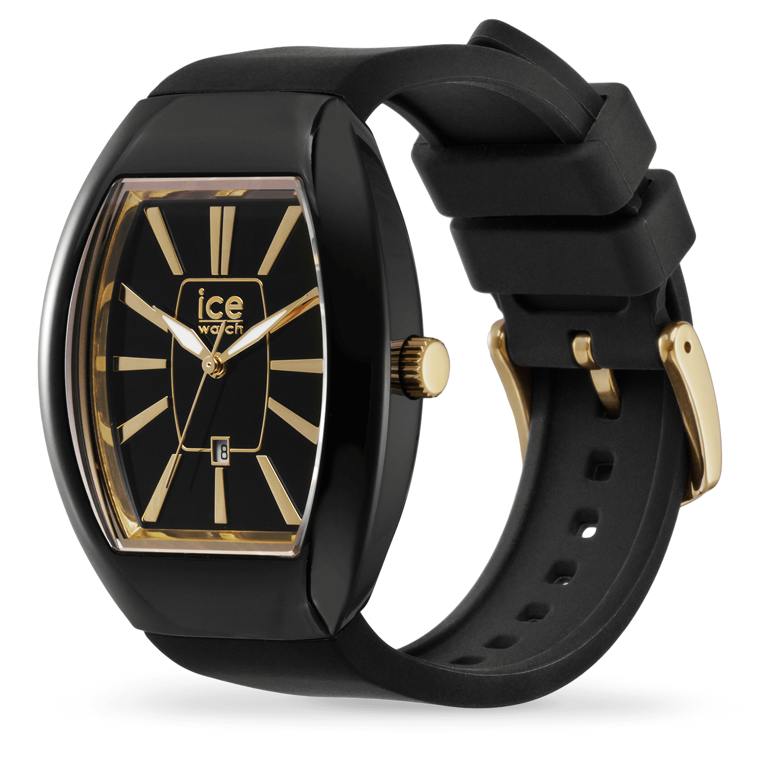 ice-watch-ice-dome-black-gold-montre-femme-dateur image 2