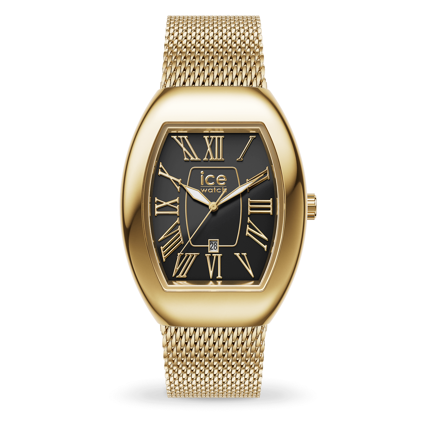 ice-watch-ice-dome-montre-metal-mesh-black-gold image 1