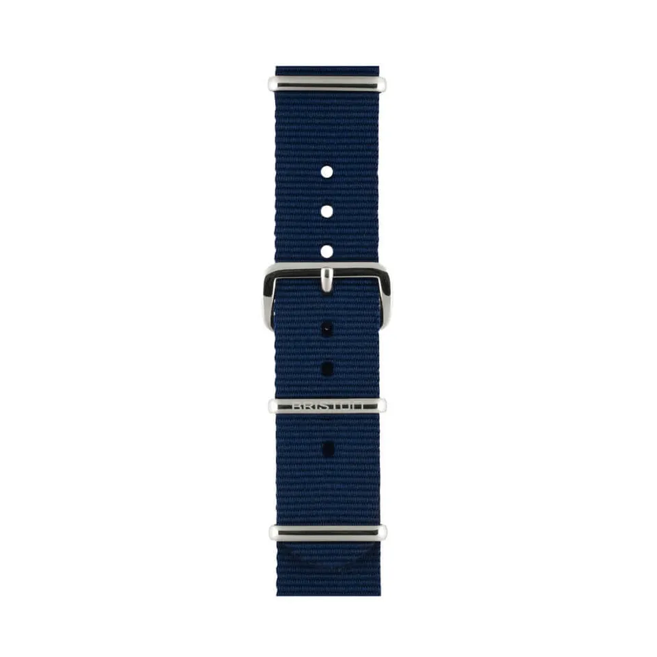 briston-bracelet-type-nato-18-mm-bleu-nuit image 1