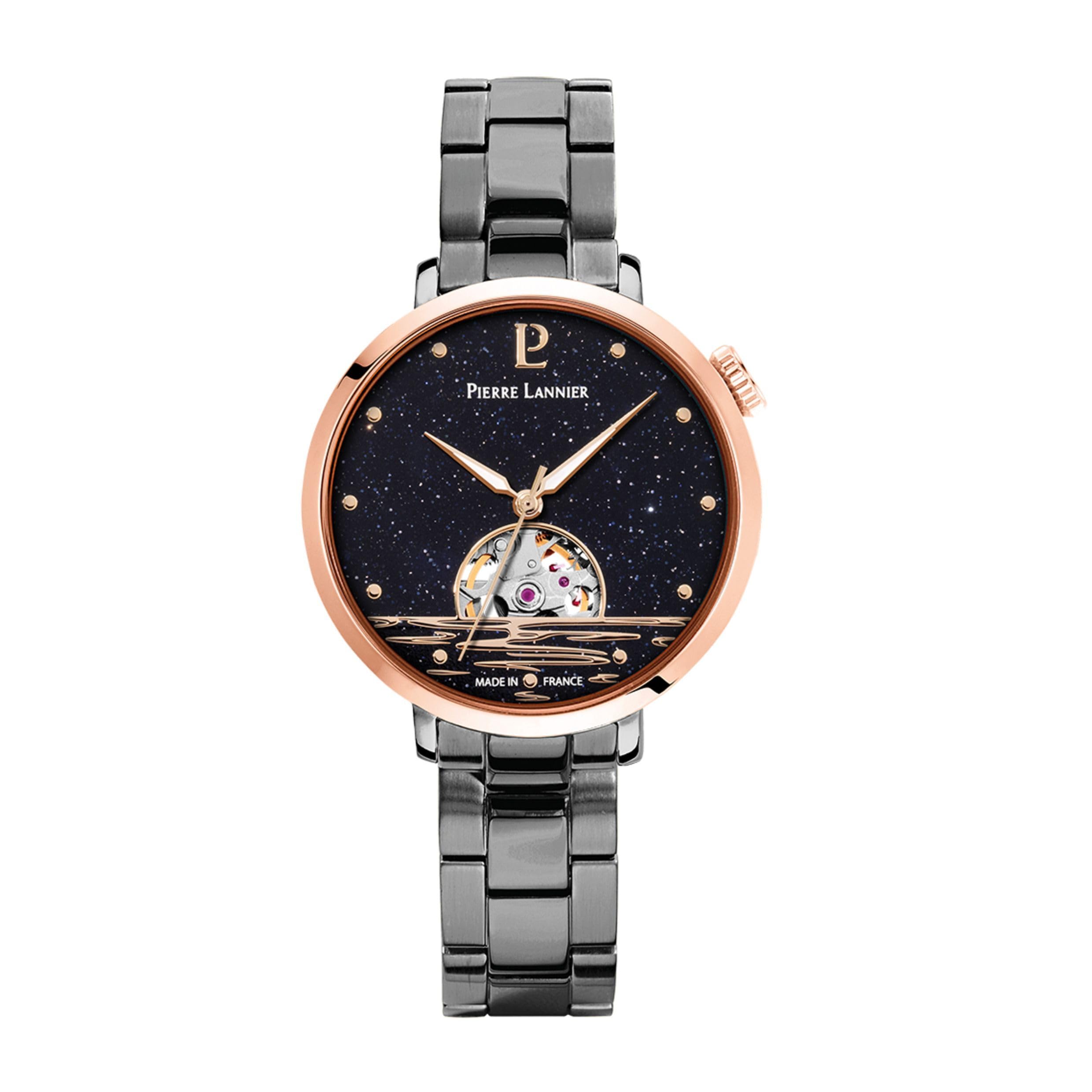 pierre-lannier-australe-montre-automatique-35-mm-acier-3-atm image 1