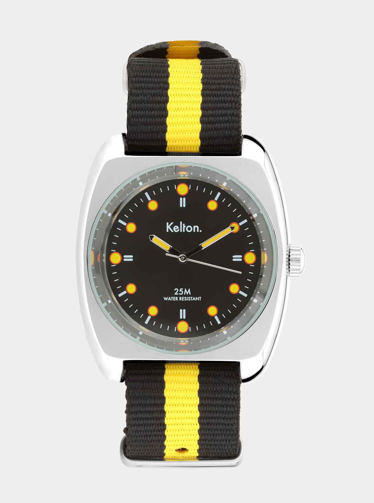kelton-rc2-montre-nato-noir-jaune-cadran-noir-racing image 1