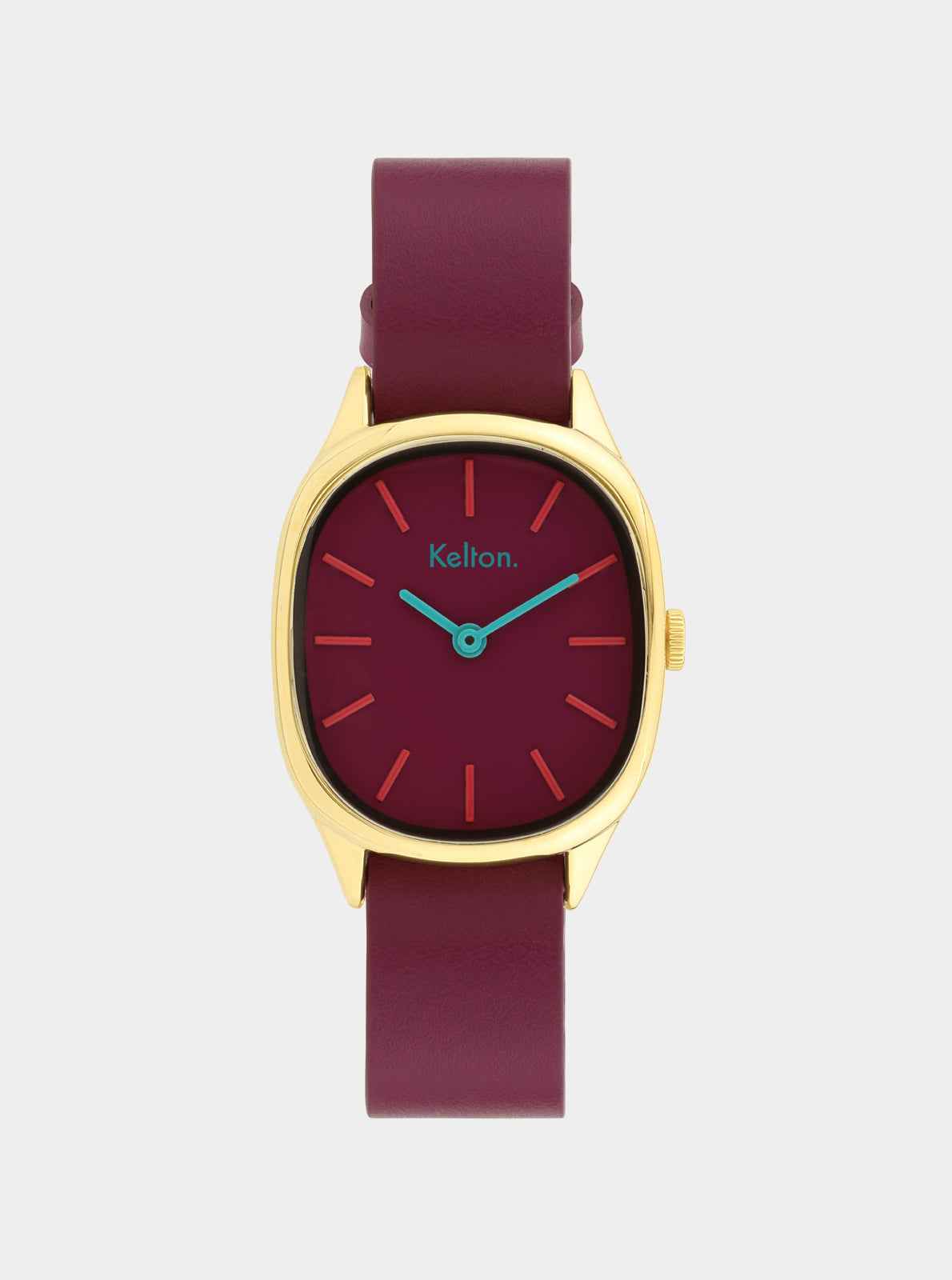 kelton-colorama-prune-coffret-montre-bracelet-cuir-offert-dition-limit-e image 2