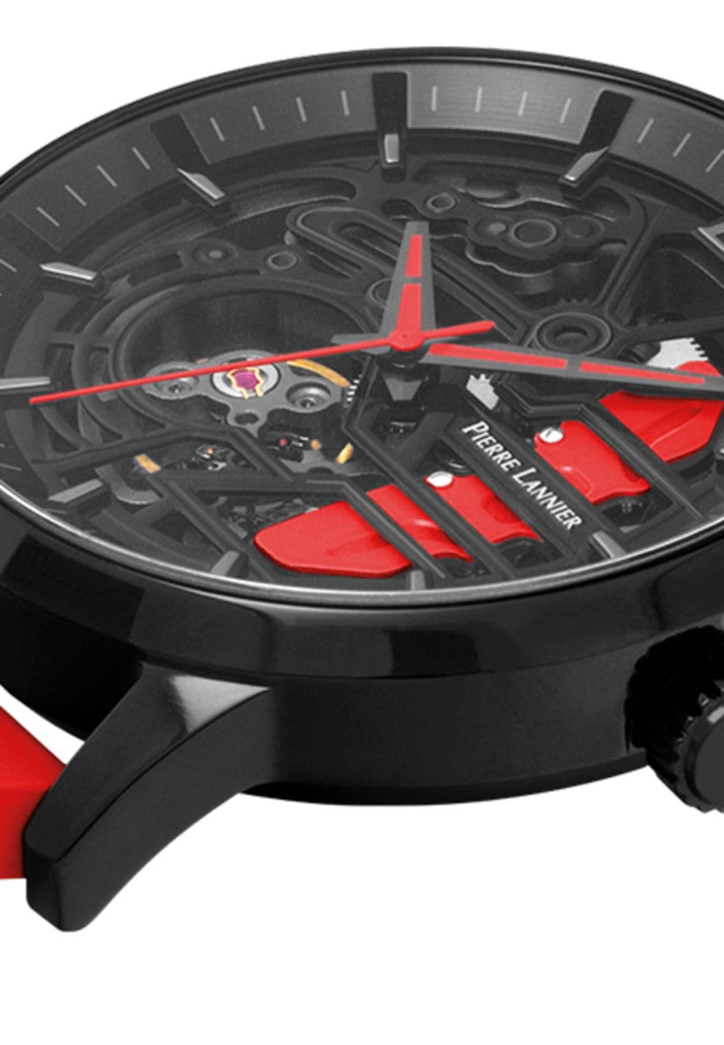 pierre-lannier-paddock-montre-homme-automatique-acier-inoxydable-43-mm-5-atm-2 image 2