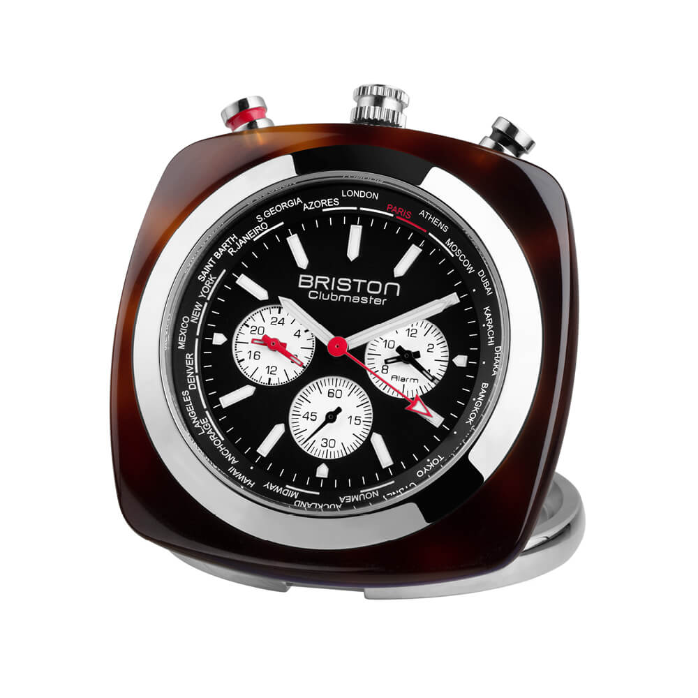 briston-clubmaster-travel-clock-r-veil-de-voyage-50-mm-noir image 1