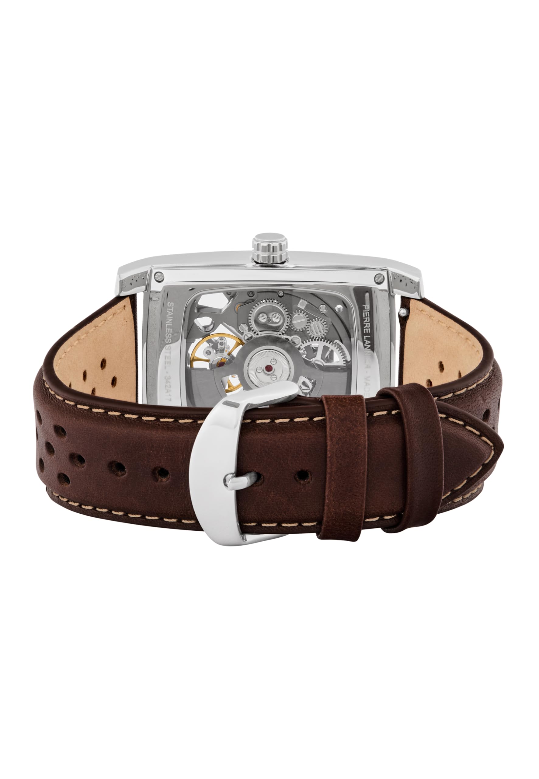 pierre-lannier-hector-montre-automatique-acier-inoxydable-5-atm image 5