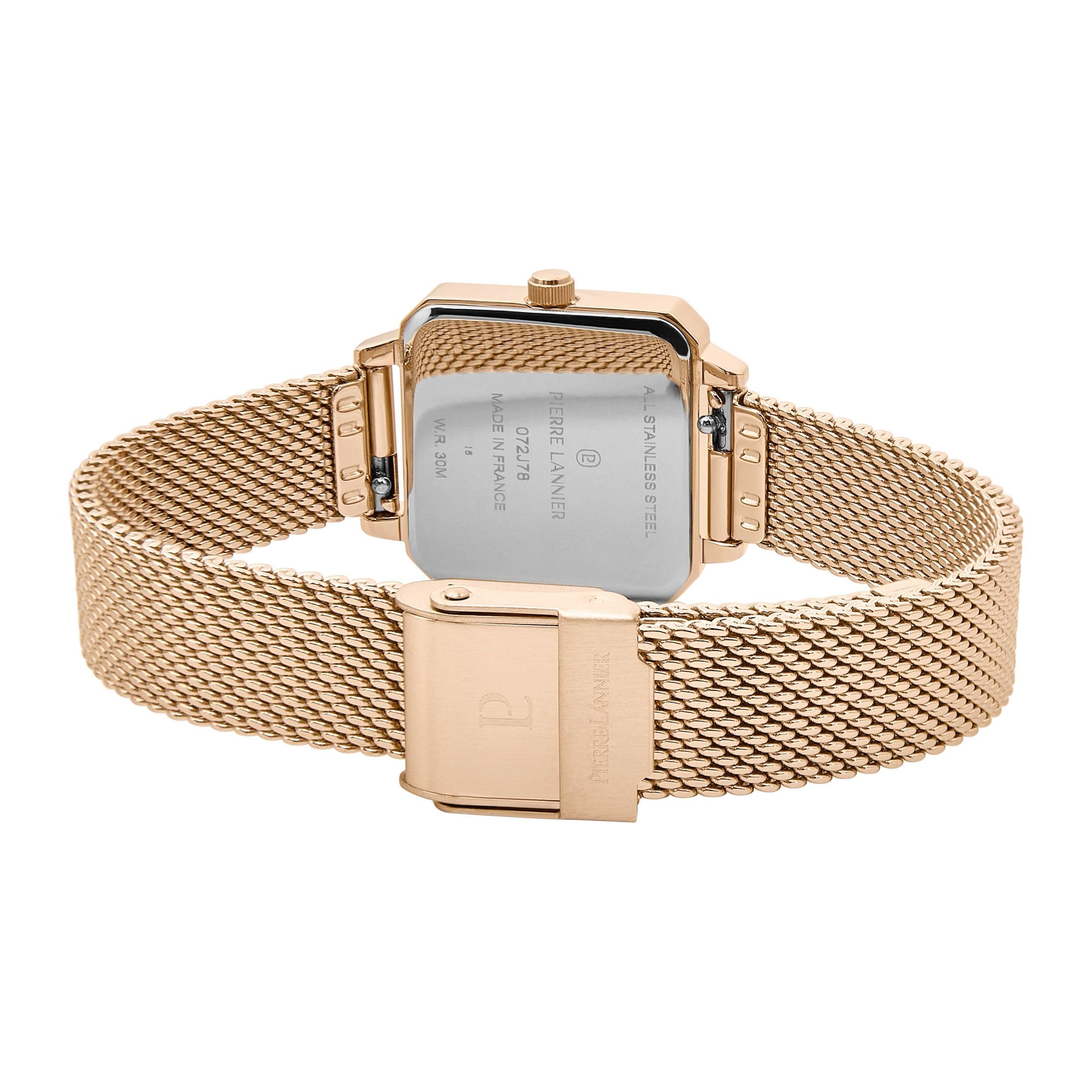 pierre-lannier-leonor-montre-quartz-acier-inoxydable-3-atm-boitier-fin-7-1-mm image 4