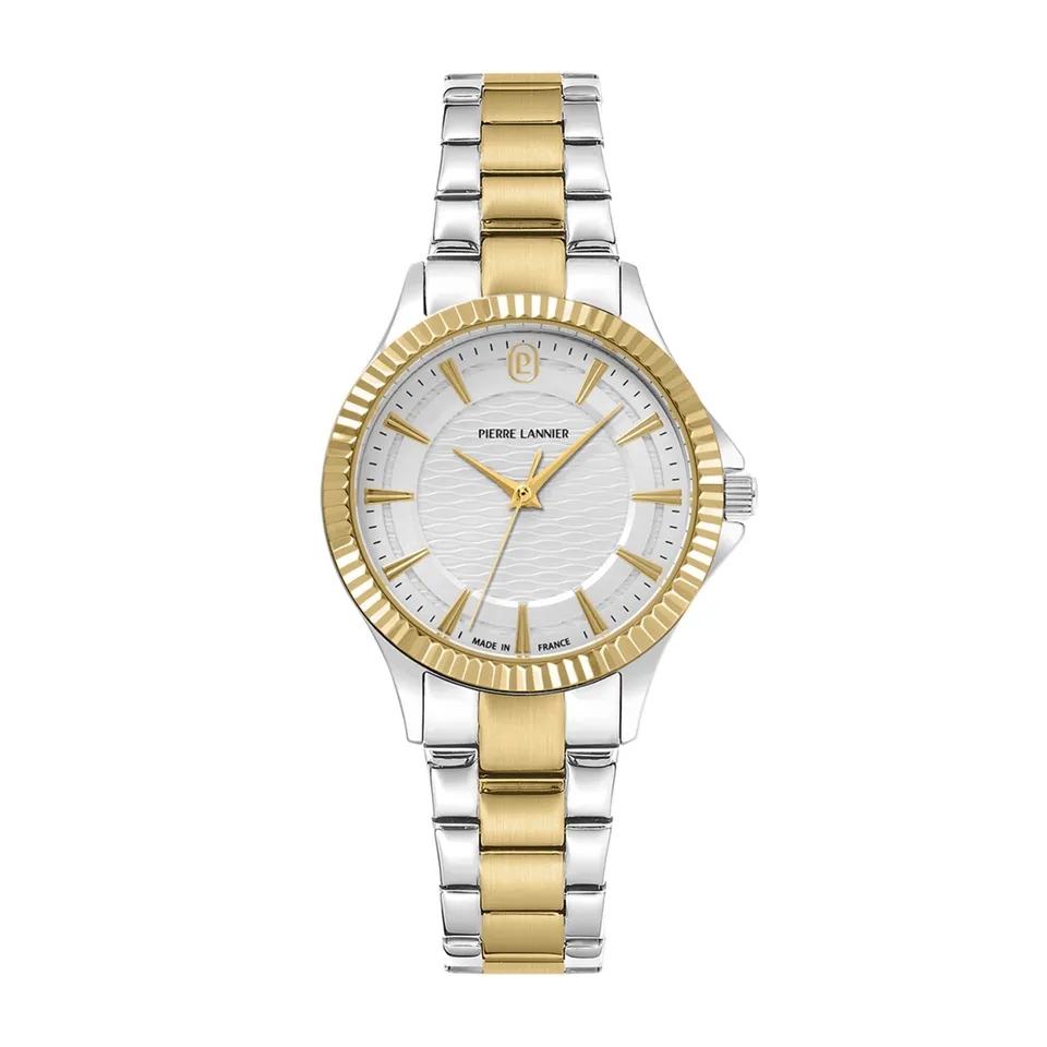 pierre-lannier-metropolitain-montre-quartz-acier-inoxydable-33-mm-5-atm-2 image 1