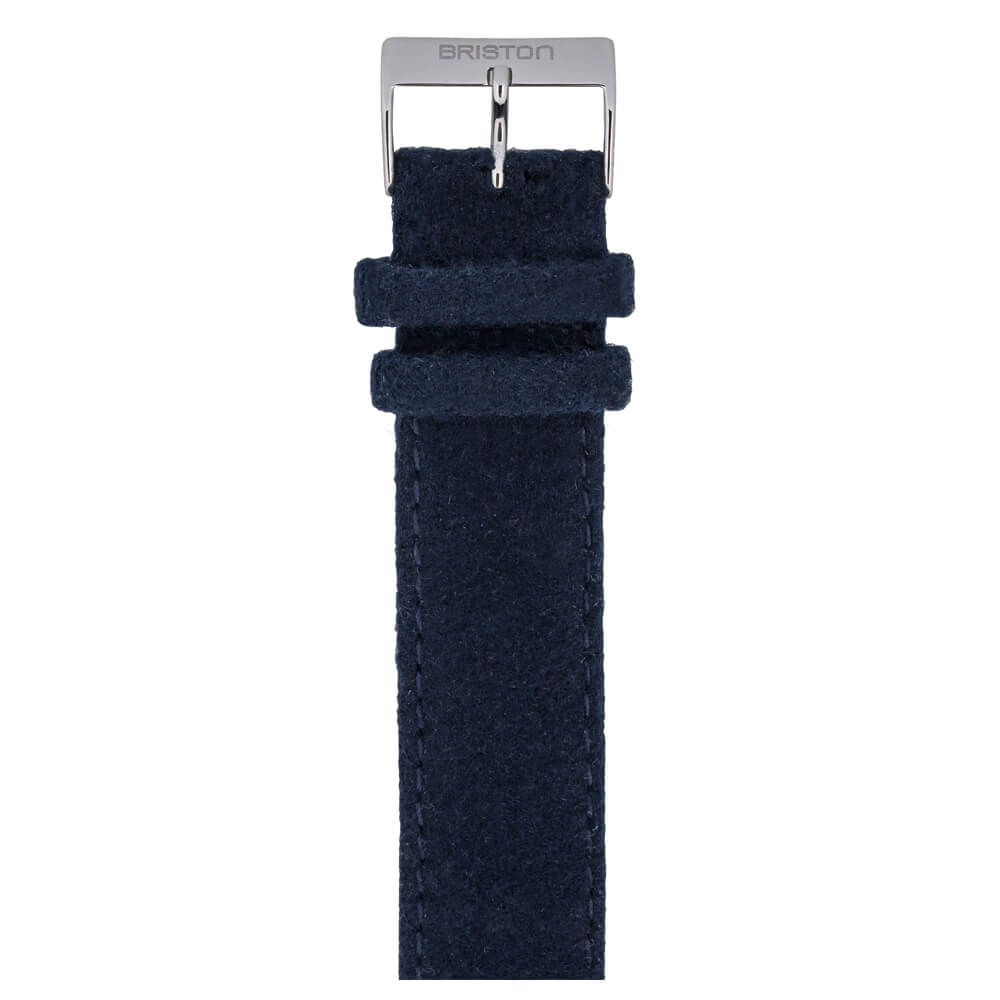 briston-bracelet-flanelle-bleu-marine-20-mm image 1