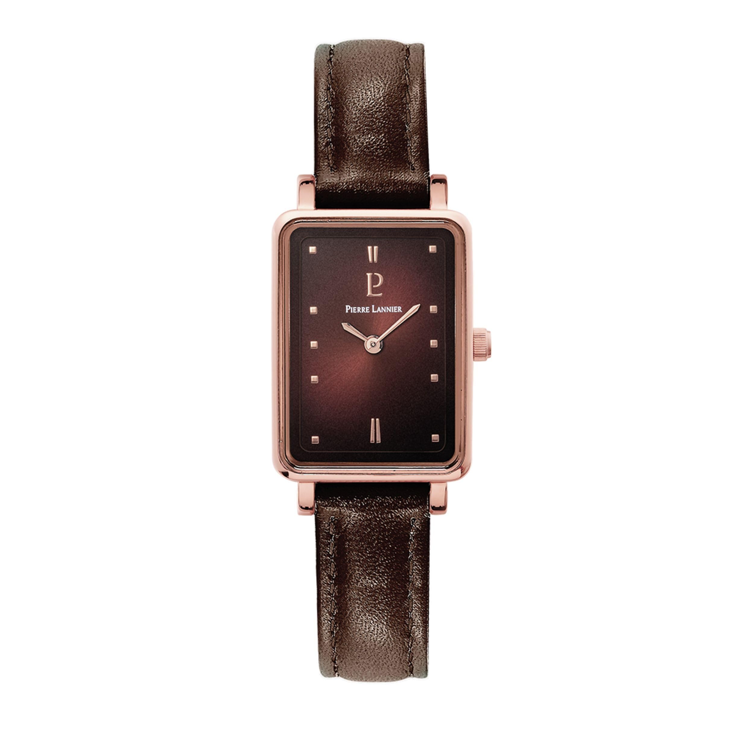 pierre-lannier-ariane-montre-femme-acier-et-cuir-21-mm-3-atm image 1