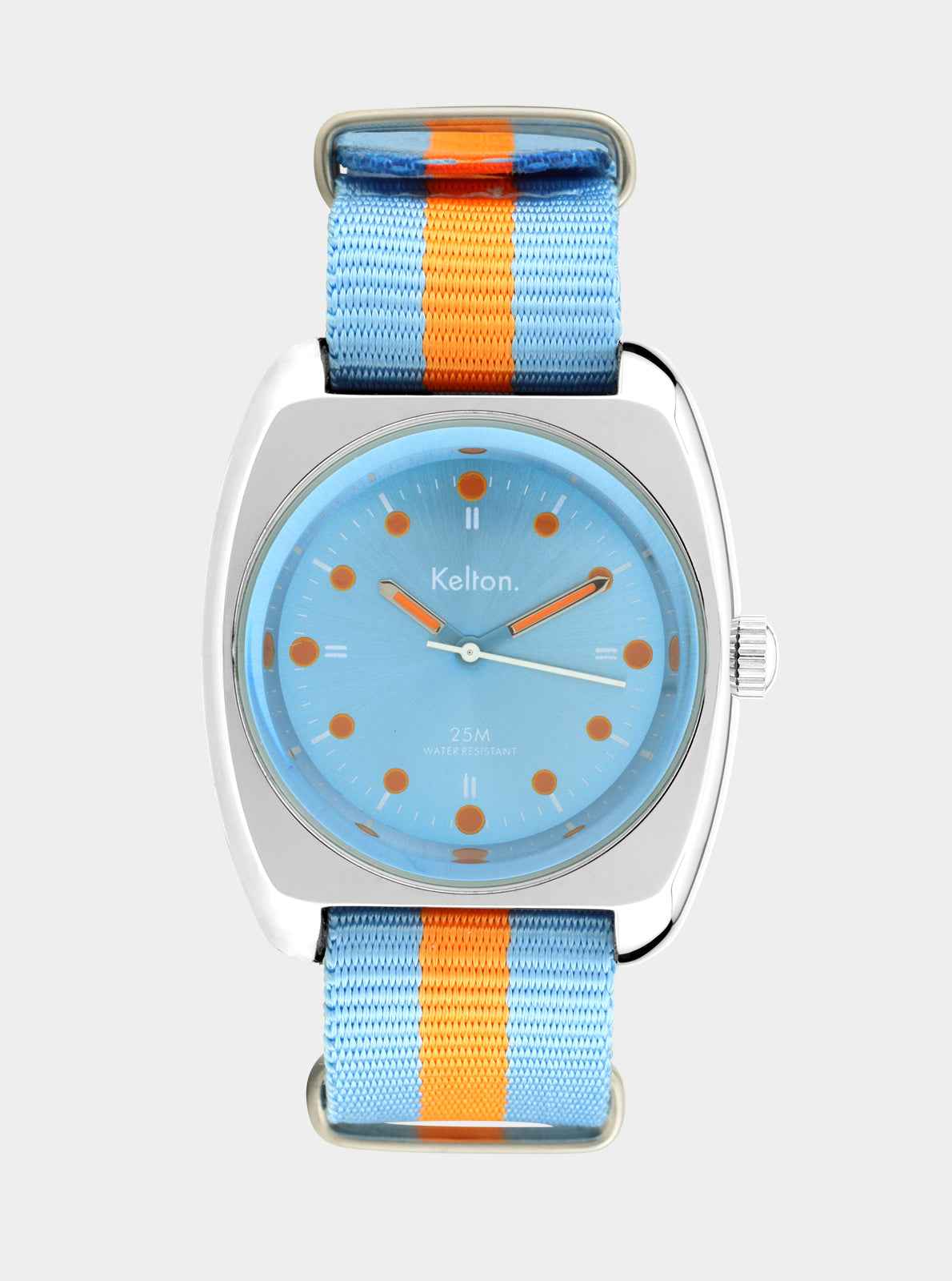 kelton-rc2-bleu-orange-mesh-coffret-montre-bracelet-nato-offert image 3