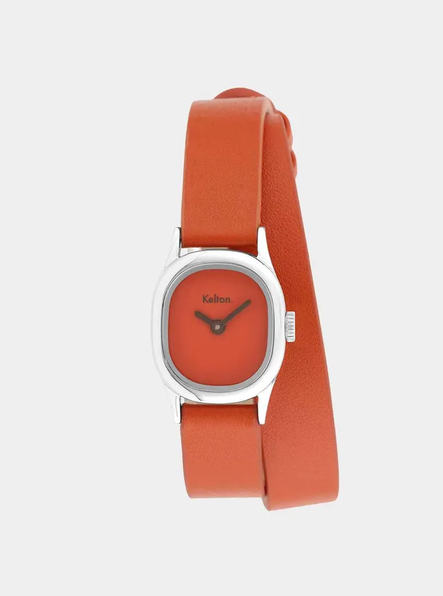 montre-kelton-minicolo-mandarin-ellipso-de-cuir-double-tour image 1