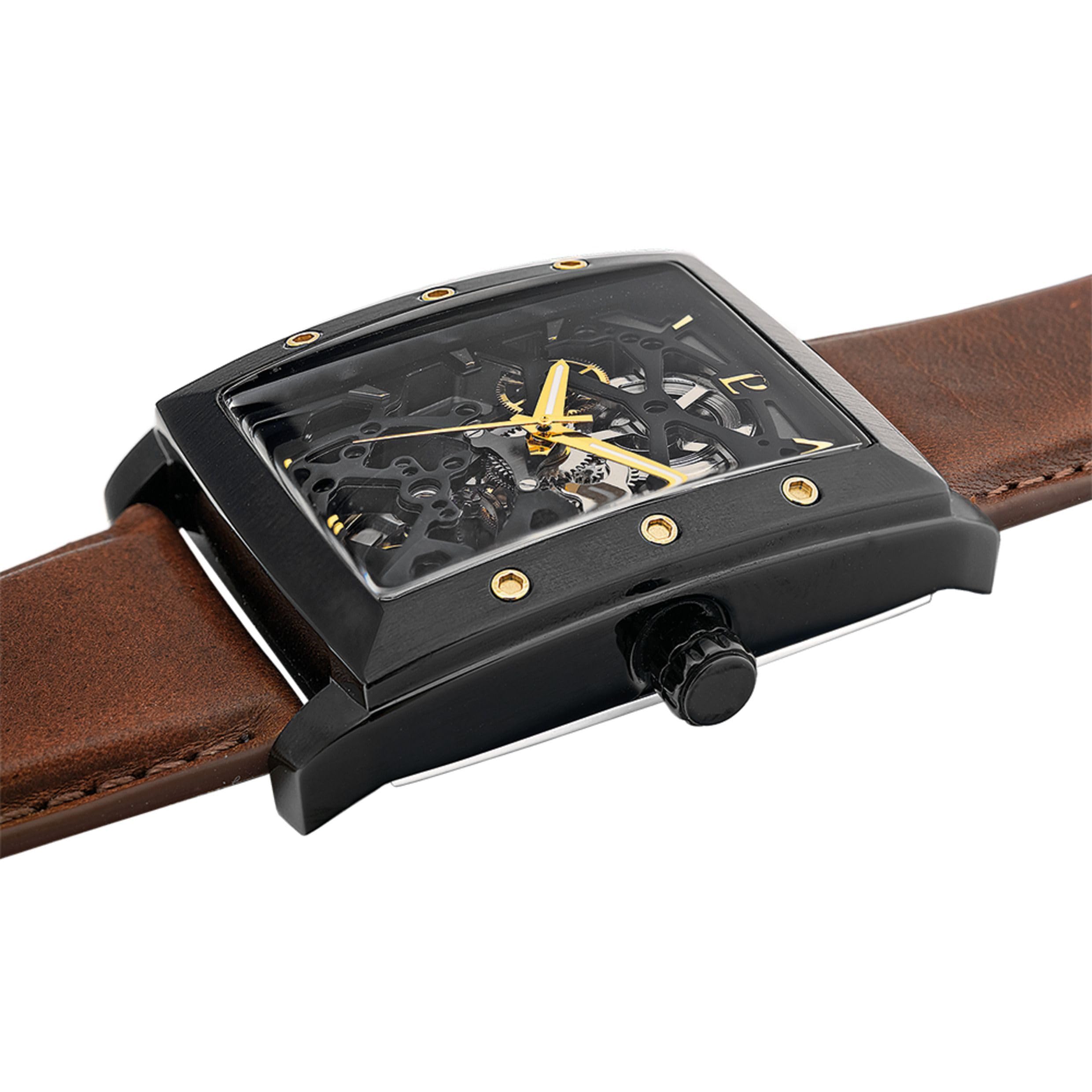 pierre-lannier-hector-automatique-montre-homme-acier-inoxydable-5-atm image 2