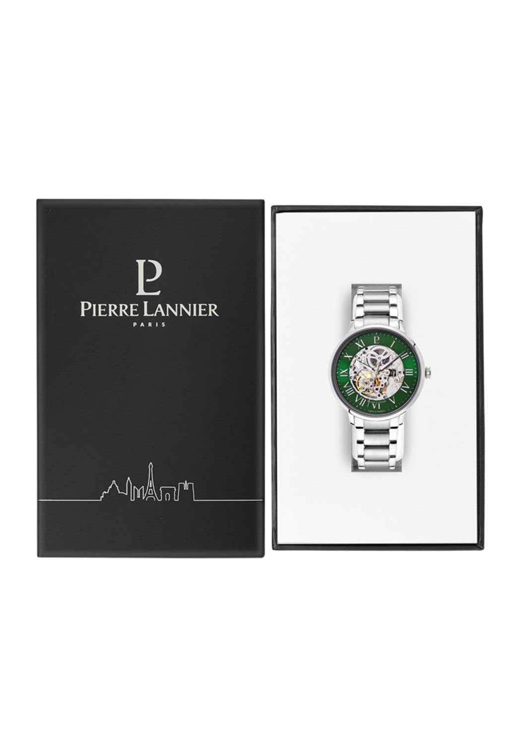pierre-lannier-automatic-montre-automatique-42-mm-acier-inoxydable-5-atm-2 image 5