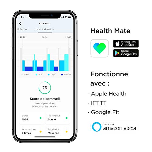 withings-sleep-analyzer-capteur-de-sommeil-avec-d-tection-apn-e-gris image 8