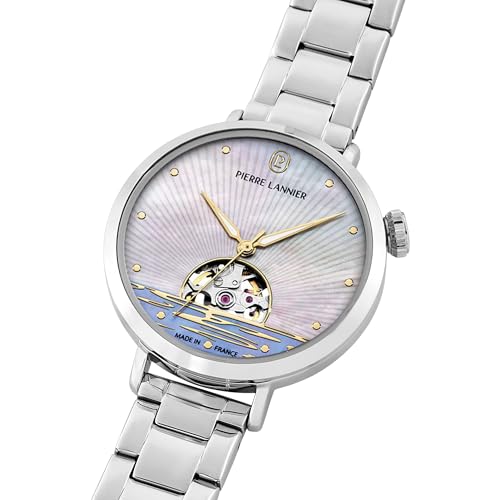 pierre-lannier-australe-montre-automatique-35-mm-acier-inoxydable image 6