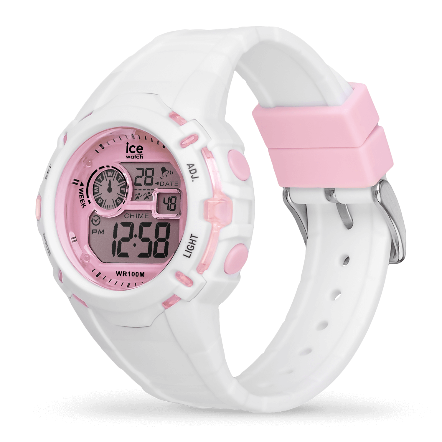 ice-watch-ice-digit-explorer-white-pink-montre-digitale-enfant image 2