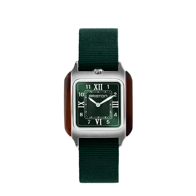 briston-streamliner-kennedy-hm-quartz-30-mm-vert-acier image 1