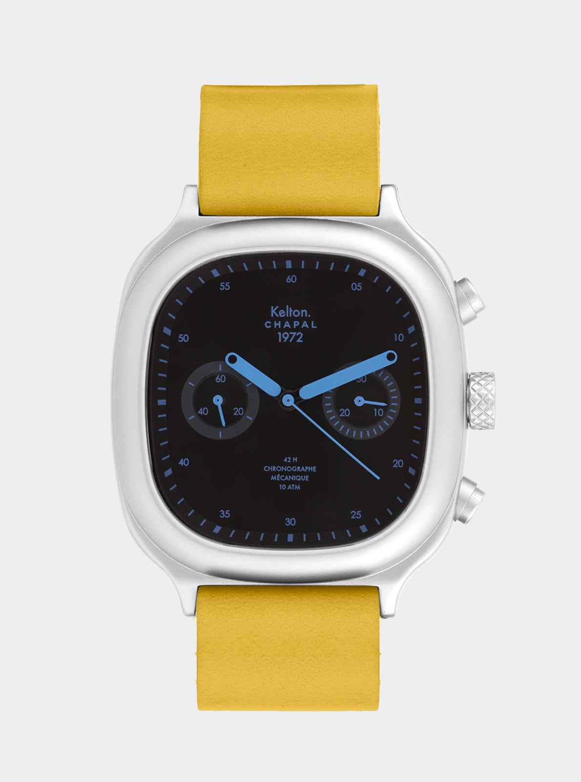 montre-kelton-x-chapal-chronographe-1972-skyblue-m-canique-limit-e-100-exemplair image 6