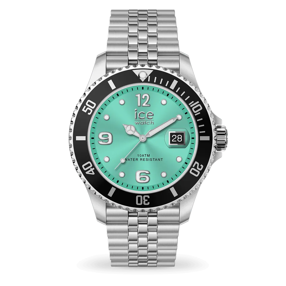 ice-watch-ice-steel-silver-turquoise-montre-homme-acier image 1