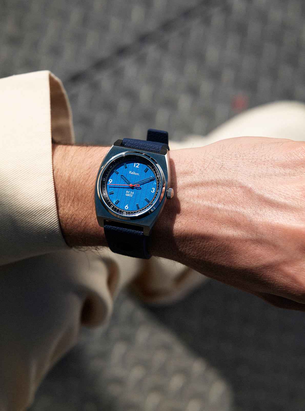 kelton-rc-24-qrtz-montre-p-trole-bleue-bracelet-jubilee image 2